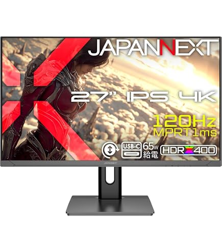 Amazon.co.jp: 【ECサイト限定】 JAPANNEXT 27インチ IPSパネル搭載 4K